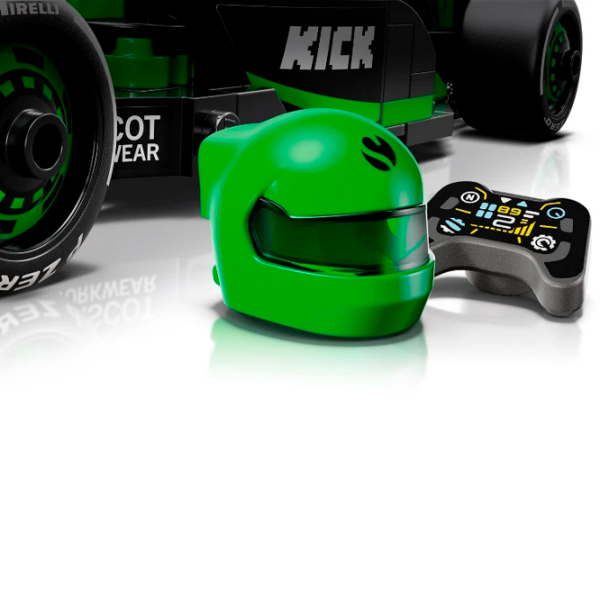 Constructor LEGO KICK Sauber F1® Team C44 Green Numărul de piese 259, 10+ photo 4