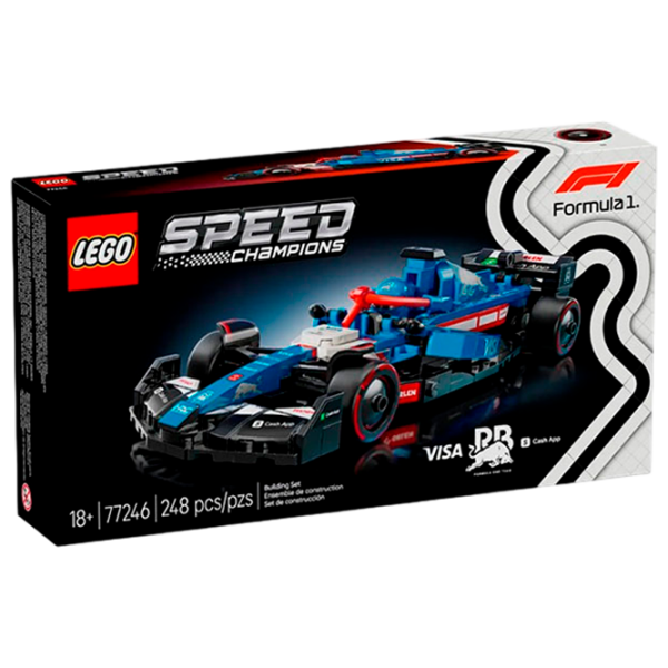 Constructor LEGO Visa Cash App RB VCARB 01 F1 Blue Numărul de piese 248, 18+ photo 1