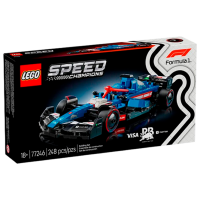 Constructor LEGO Visa Cash App RB VCARB 01 F1 Blue Numărul de piese 248, 18+
