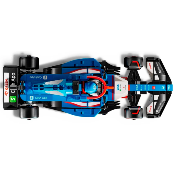 Constructor LEGO Visa Cash App RB VCARB 01 F1 Blue Numărul de piese 248, 18+ photo 5