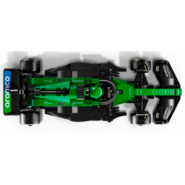 Constructor LEGO Aston Martin Aramco F1® AMR24 Green Numărul de piese 269, 10+ photo 4