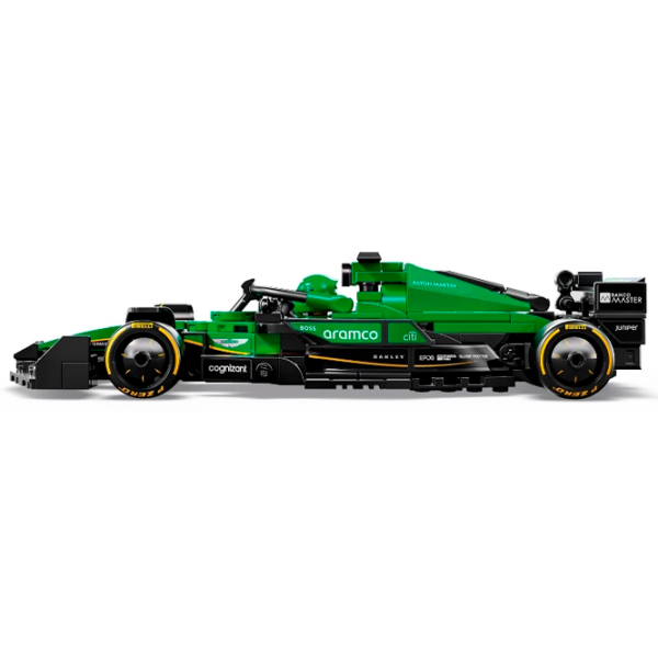 Constructor LEGO Aston Martin Aramco F1® AMR24 Green Numărul de piese 269, 10+ photo 6