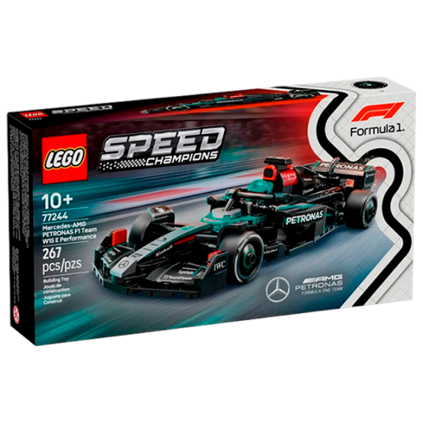 Конструктор LEGO Mercedes-AMG F1® W15 Черный Количество деталей 267, 10+ photo 1