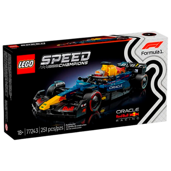 Constructor LEGO Oracle Red Bull Racing RB20 F1 Blue Numărul de piese 251, 18+ photo 1