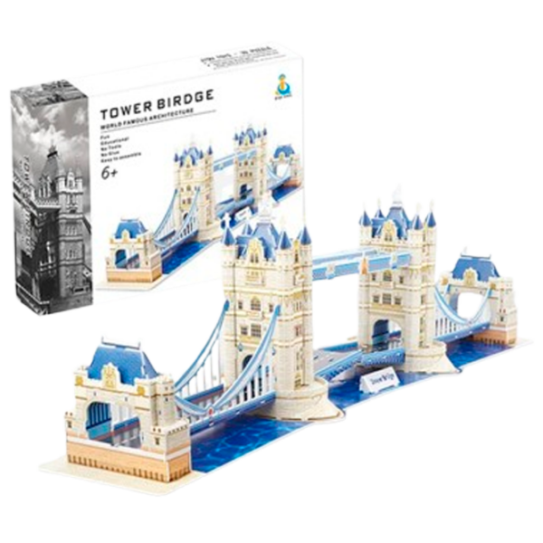 Пазл 3D ChiToys Podul Turnului (82290) Количество деталей: , Рекомендуемый возраст: 3+ photo 1