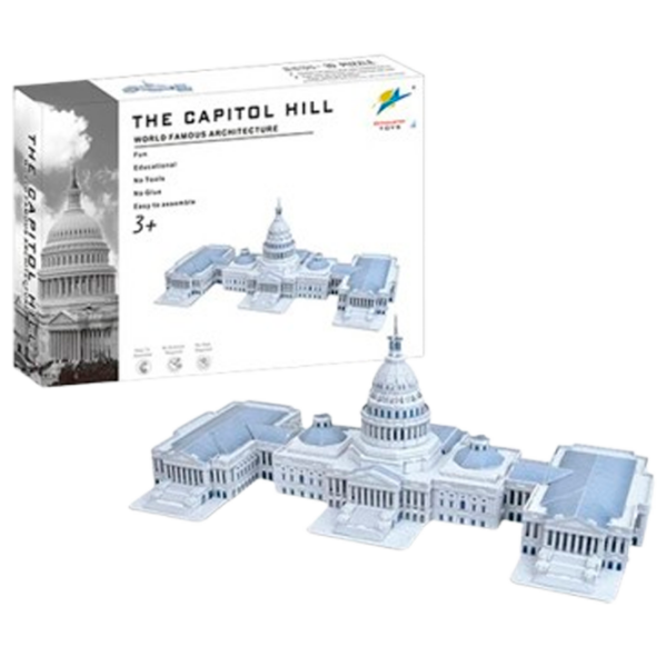 Пазл 3D Richi Capitol Hill (82375) Количество деталей: , Рекомендуемый возраст: 3+ photo 1