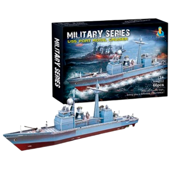 Пазл 3D Richi Military (82719) Количество деталей: 66, Рекомендуемый возраст: 3+ photo 1