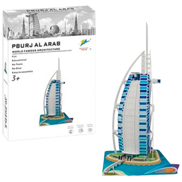 Пазл 3D Richi PBURJ AL ARAB (82313) Количество деталей: , Рекомендуемый возраст: 3+ photo 1