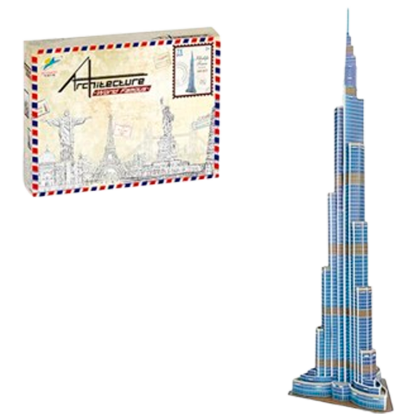 Пазл 3D Richi Burj Khalifa (82566) Количество деталей: , Рекомендуемый возраст: 3+ photo 1