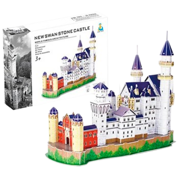 Пазл 3D Richi New Swan Stone Castle (82306) Количество деталей: , Рекомендуемый возраст: 3+ photo 1