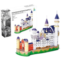 Пазл 3D Richi New Swan Stone Castle (82306) Количество деталей: , Рекомендуемый возраст: 3+
