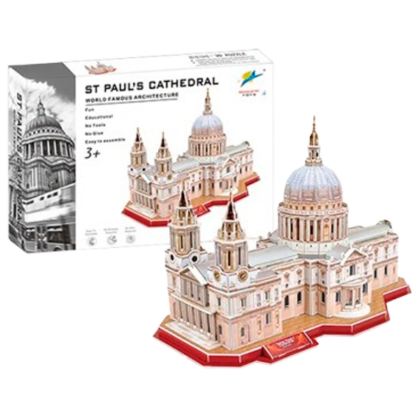 Пазл 3D Richi St. Paul's Cathedral (82405) Количество деталей: , Рекомендуемый возраст: 3+ photo 1