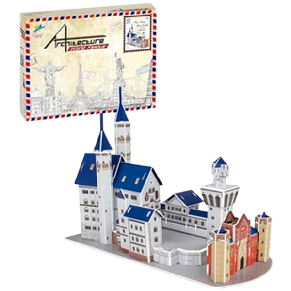 Пазл 3D Richi Neuschwanstein (82597) Количество деталей: , Рекомендуемый возраст: 3+ photo 1