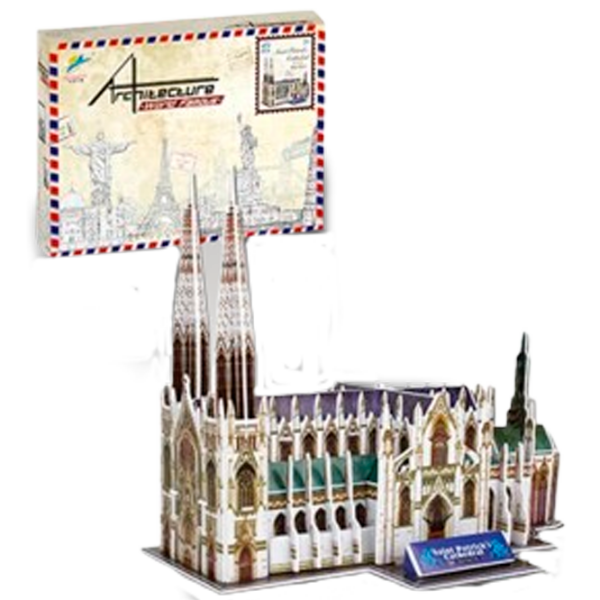 Пазл 3D Richi St. Patrick's Cathedral (82573) Количество деталей: , Рекомендуемый возраст: 3+ photo 1