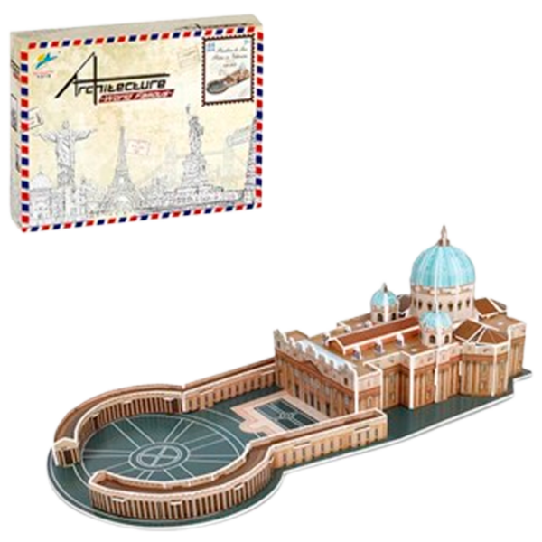 Пазл 3D Richi St. Peter's Basilica (82580) Количество деталей: , Рекомендуемый возраст: 3+ photo 1