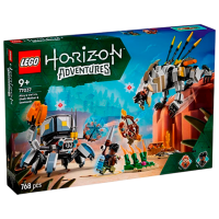 Constructor LEGO Aloy & Varl vs. Shell-Walker & Savtuz Gray Numărul de piese 768, 9+