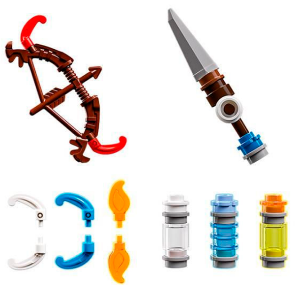 Constructor LEGO Aloy & Varl vs. Shell-Walker & Savtuz Gray Numărul de piese 768, 9+ photo 5