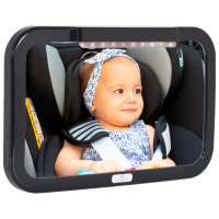 Oglindă auto Moni MT.111862 Black Plastic