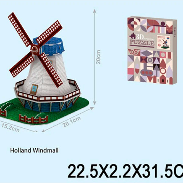 Пазл 3D Richi 96165 () Количество деталей: , Рекомендуемый возраст: 3+ photo 2
