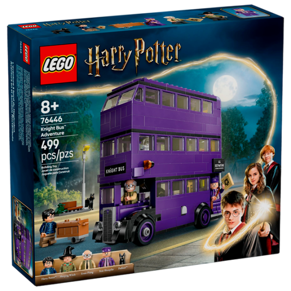 Constructor LEGO Knight Bus Adventure Violet Numărul de piese 499, 8+ photo 1