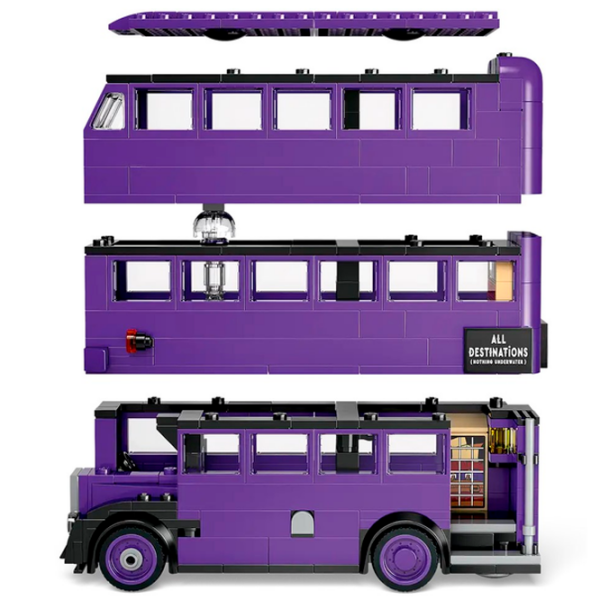 Constructor LEGO Knight Bus Adventure Violet Numărul de piese 499, 8+ photo 3