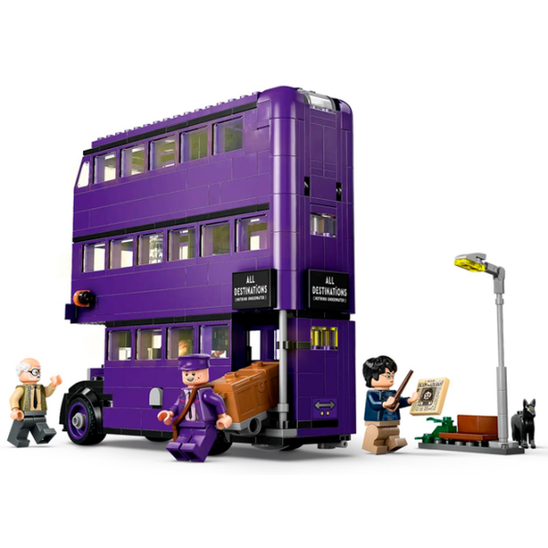 Constructor LEGO Knight Bus Adventure Violet Numărul de piese 499, 8+ photo 4