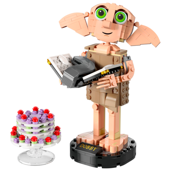 Constructor LEGO Dobby the house Elf Beige Numărul de piese 403, 8+ photo 3