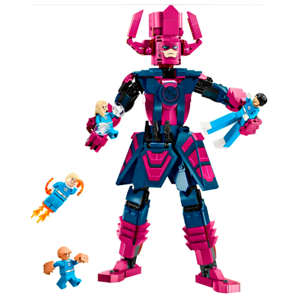 Constructor LEGO Fantastic Four VS Galactus Pink Numărul de piese 427, 9+ photo 2
