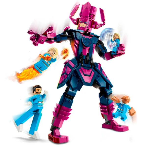 Constructor LEGO Fantastic Four VS Galactus Pink Numărul de piese 427, 9+ photo 3