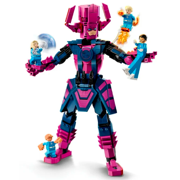 Constructor LEGO Fantastic Four VS Galactus Pink Numărul de piese 427, 9+ photo 5