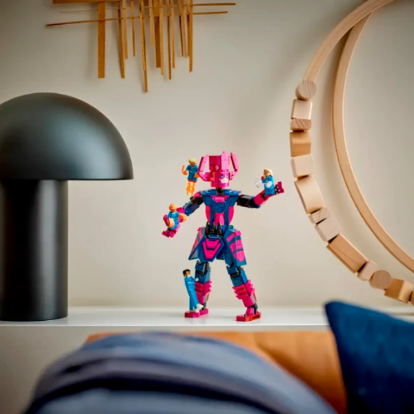 Constructor LEGO Fantastic Four VS Galactus Pink Numărul de piese 427, 9+ photo 6