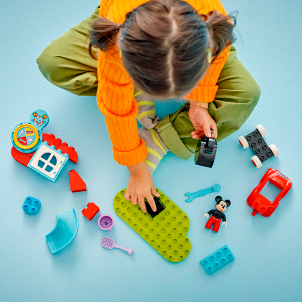 Constructor LEGO Mickey Mouse Clubhouse & Car Red Numărul de piese 27, 2+ photo 5