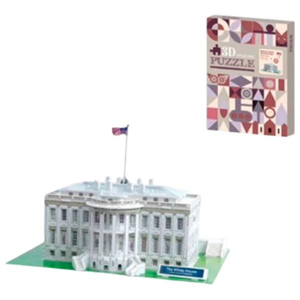 Пазл 3D Richi The White House (96189) Количество деталей: , Рекомендуемый возраст: 3+ photo 1