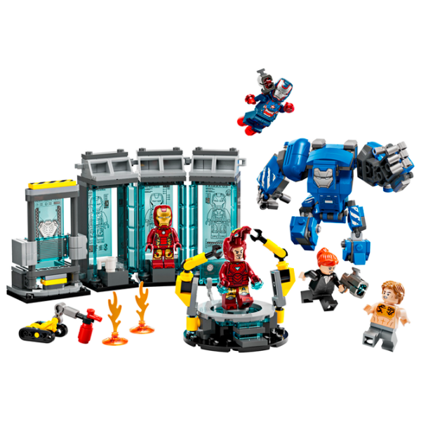 Constructor LEGO Конструктор Lego 76315 Super Heroes Iron Multicolor Numărul de piese 384, 8+ photo 2
