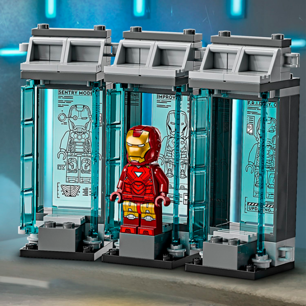 Constructor LEGO Конструктор Lego 76315 Super Heroes Iron Multicolor Numărul de piese 384, 8+ photo 7