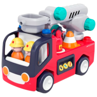 Грузовик Hola Toys 00446 Черный
Красный 