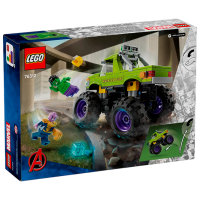Constructor LEGO The Hulk Truck vs. Thanos Green Numărul de piese 229, 7+