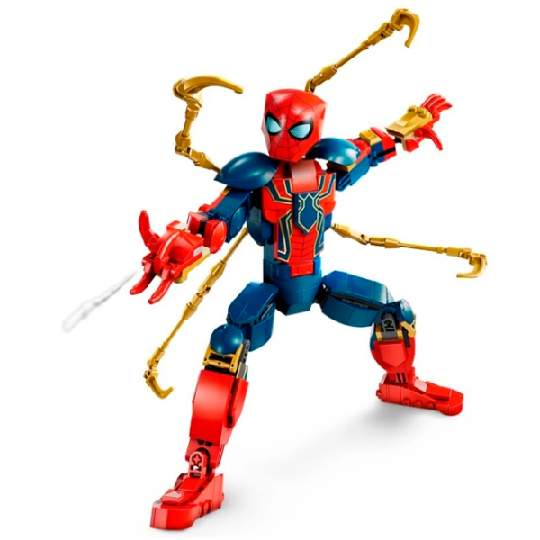 Constructor LEGO Iron Spider-Man Blue Numărul de piese 303, 8+ photo 3