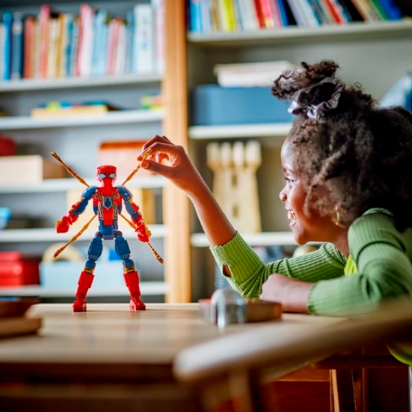 Constructor LEGO Iron Spider-Man Blue Numărul de piese 303, 8+ photo 5