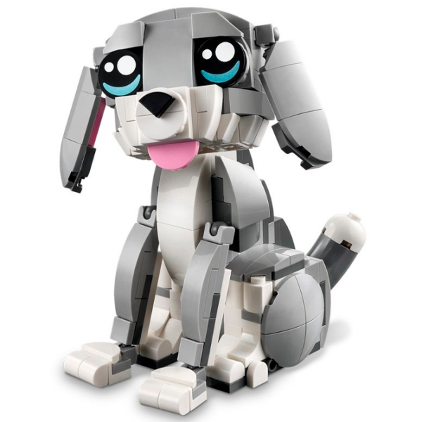 Constructor LEGO Playful Cat Gray Numărul de piese 407, 8+ photo 4