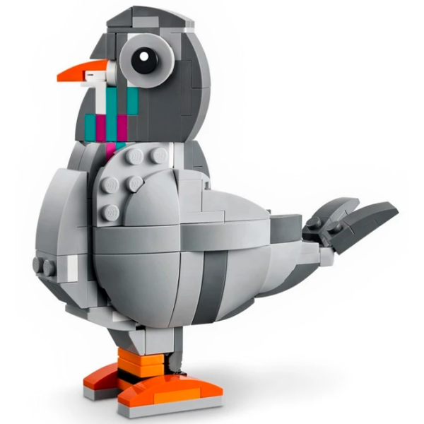 Constructor LEGO Playful Cat Gray Numărul de piese 407, 8+ photo 6
