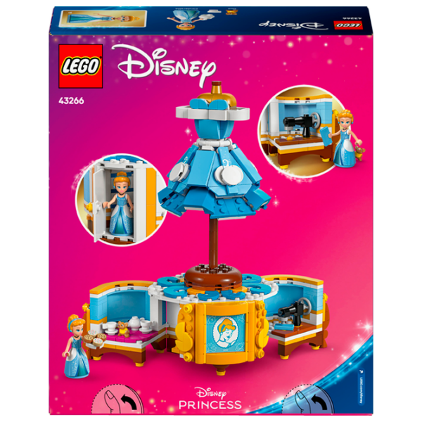 Constructor LEGO Princess Cinderella's Dress Blue Numărul de piese 474, 9+ photo 6