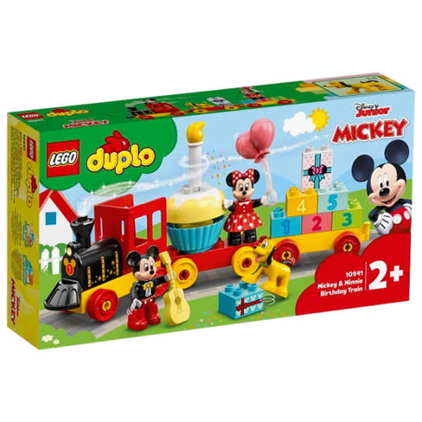 Constructor LEGO Mickey & Minnie Birthday Train Multicolor Numărul de piese 22, 2+ photo 1