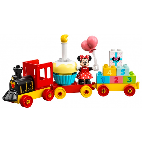 Constructor LEGO Mickey & Minnie Birthday Train Multicolor Numărul de piese 22, 2+ photo 3