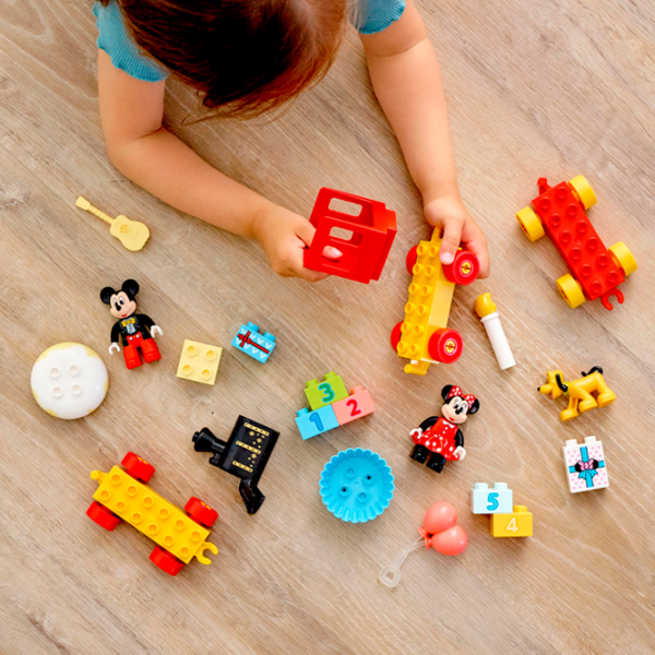 Constructor LEGO Mickey & Minnie Birthday Train Multicolor Numărul de piese 22, 2+ photo 6