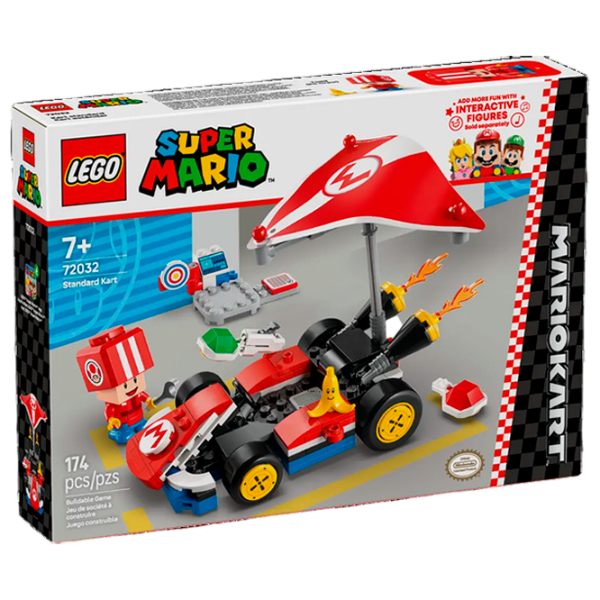 Constructor LEGO Standard Kart Red Numărul de piese 174, 7+ photo 1