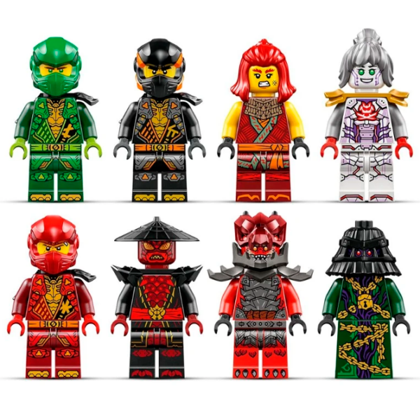 Constructor LEGO Arc Dragon of Focus Multicolor Numărul de piese 869, 9+ photo 4