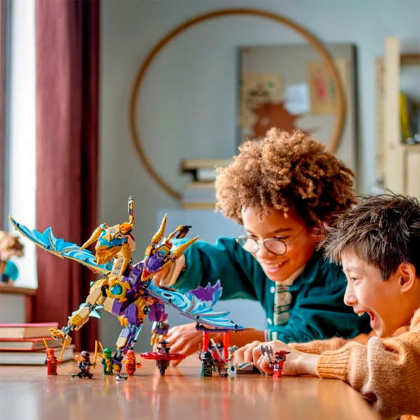 Constructor LEGO Arc Dragon of Focus Multicolor Numărul de piese 869, 9+ photo 6