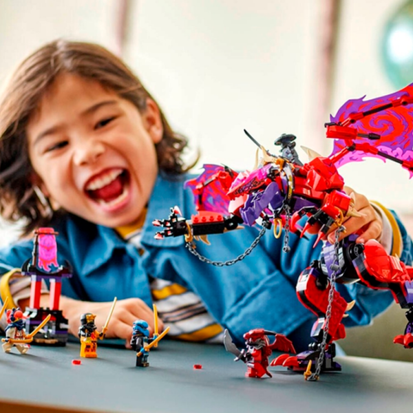 Constructor LEGO Thunderfang Dragon Of Chaos Red Numărul de piese 668, 8+ photo 7