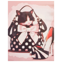 Pictură pe numere ChiToys BFB0554  50 x 40 cm, Pânză